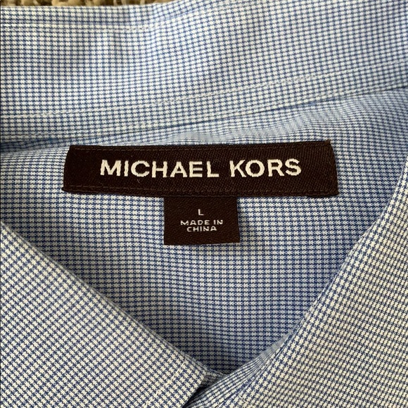 Michael Kors button down L large - Picture 2 of 4